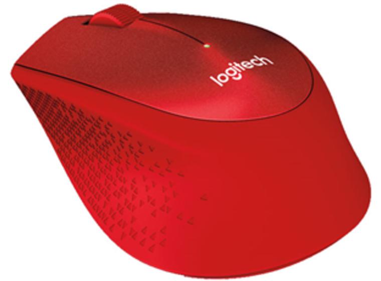 product image for Logitech M331 Silent Plus USB Wireless Red