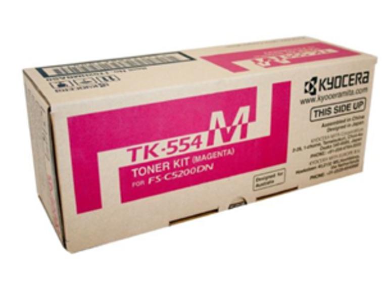 product image for Kyocera TK-554M Magenta Toner