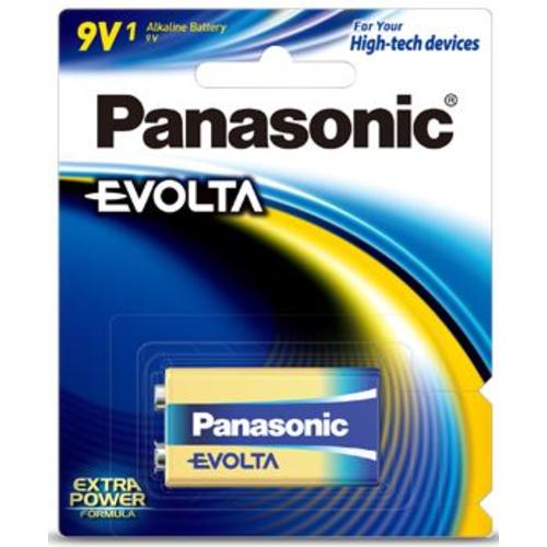 image of Panasonic Evolta 9V Alkaline Battery 1 Pack