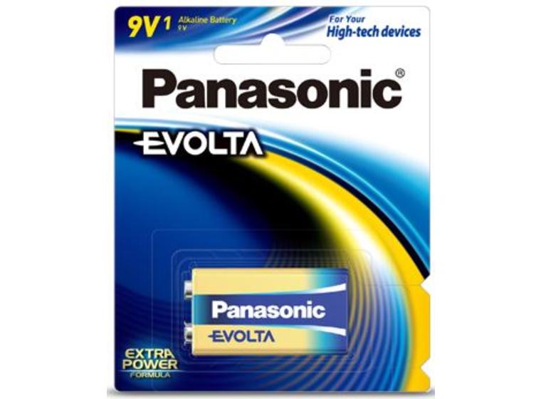 product image for Panasonic Evolta 9V Alkaline Battery 1 Pack