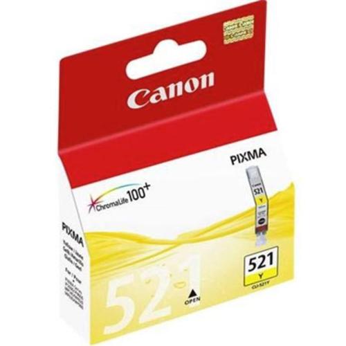 image of Canon CLI521Y Yellow Ink Cartridge