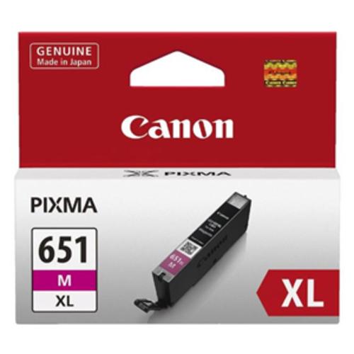 image of Canon CLI651XLM Magenta High Yield Ink Cartridge