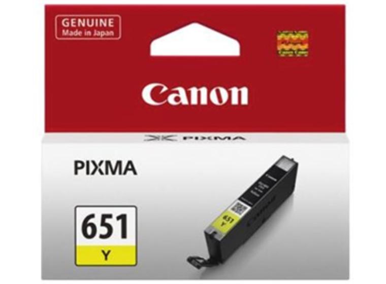 product image for Canon CLI651Y Yellow Ink Cartridge