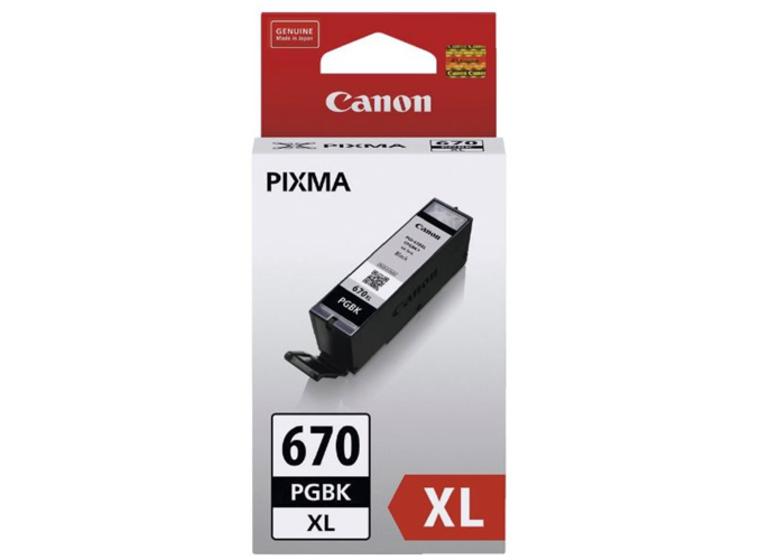 product image for Canon PGI670XLBK Pigment Black High Yield Ink Cartridge