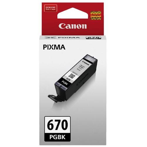 image of Canon PGI670PGBK Pigment Black Ink Cartridge