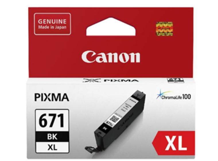 product image for Canon CLI671XLBK Dye Black High Yield Ink Cartridge
