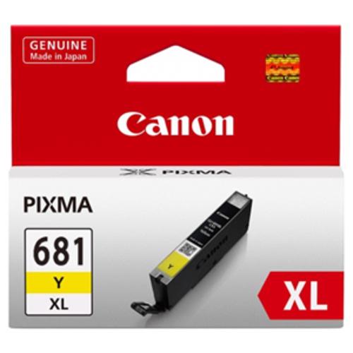 image of Canon CLI681XLY Yellow High Yield Ink