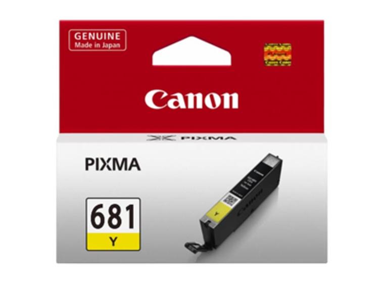 product image for Canon CLI681Y Yellow Standard Yield Ink Cartridge
