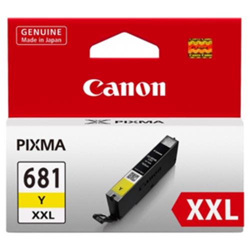 image of Canon CLI681XXLY Extra High Yield Yellow Ink Cartridge