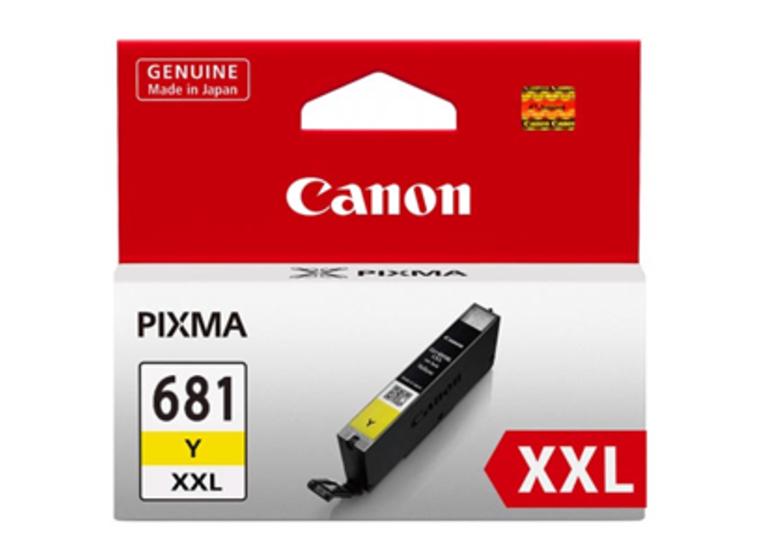 product image for Canon CLI681XXLY Extra High Yield Yellow Ink Cartridge