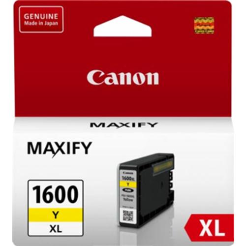 image of Canon PGI1600XLY Yellow High Yield Ink Cartridge