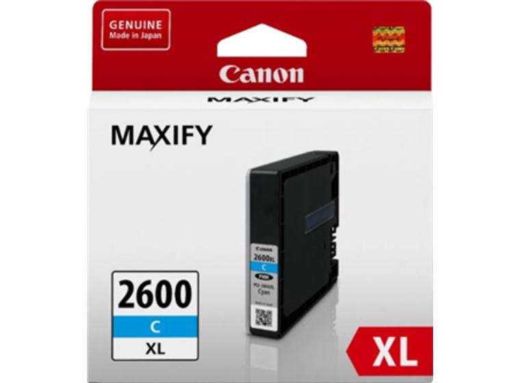 product image for Canon PGI2600XLC Cyan High Yield Ink Cartridge