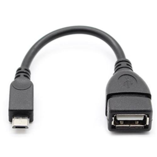 image of Digitus Micro USB 2.0 Type B (M) to USB Type A (F) OTG Adapter Cable