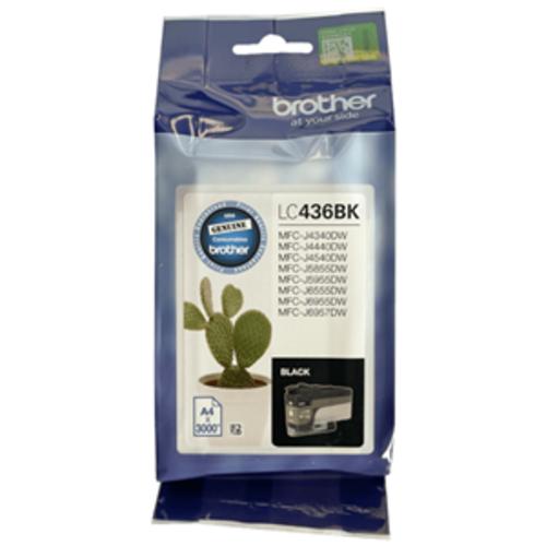 image of Brother LC436BK Black Ink Cartridge