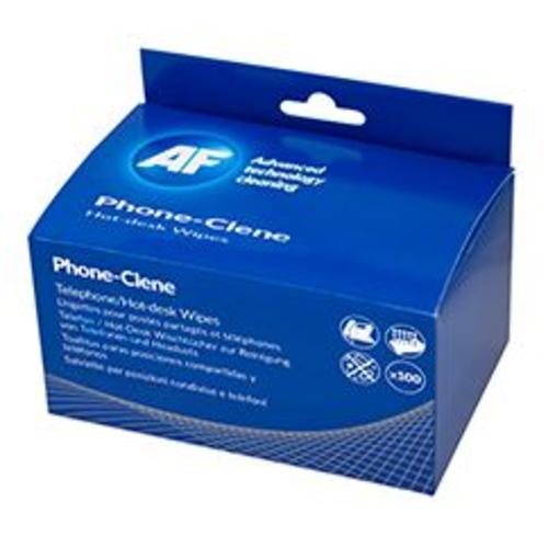 image of AF Phone-Clene Anti-Bacterial Phone Wipes Box - 100
