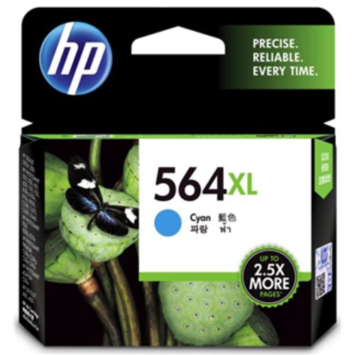 image of HP 564XL High Yield Cyan Ink Cartridge
