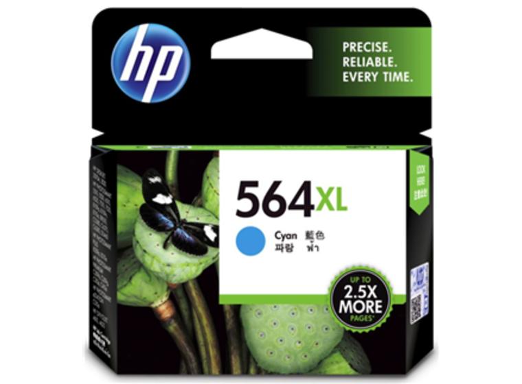 product image for HP 564XL High Yield Cyan Ink Cartridge