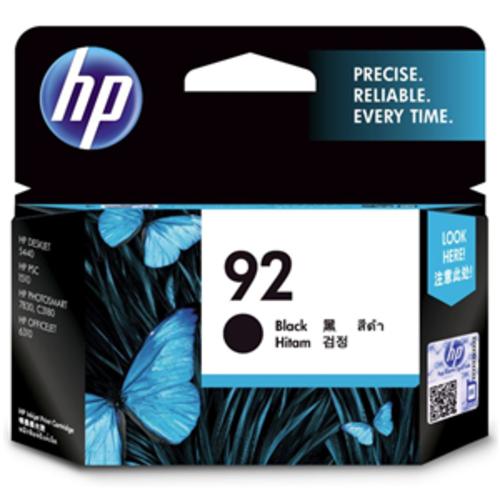 image of HP 92 Black Ink Cartridge