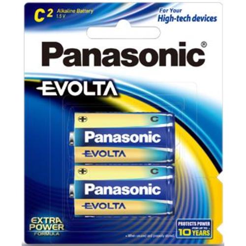 image of Panasonic Evolta C Alkaline Battery 2 Pack