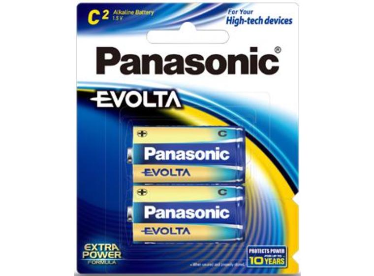 product image for Panasonic Evolta C Alkaline Battery 2 Pack