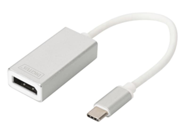 product image for Digitus USB Type-C (M) to DisplayPort (F) Adapter Cable .2m