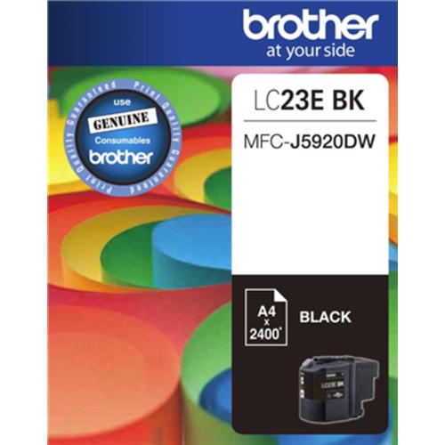 image of Brother LC23EBK Black Ink Cartridge