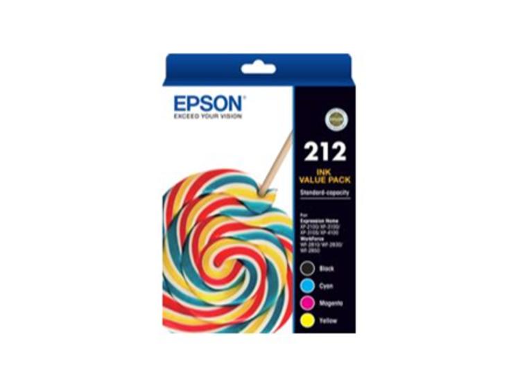 product image for Epson 212 Value Pack BK/C/M/Y Ink Cartridges