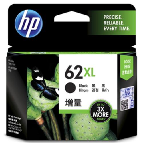 image of HP 62XL High Yield Black Ink Cartridge