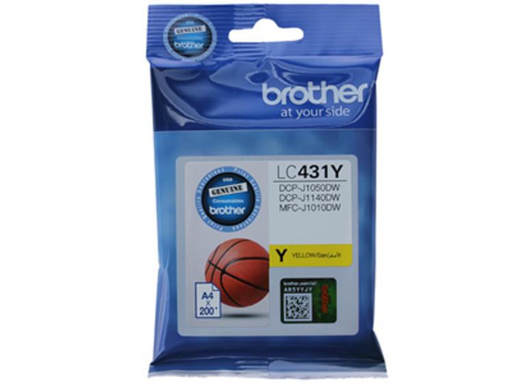 product image for Brother LC431Y Yellow Ink Cartridge