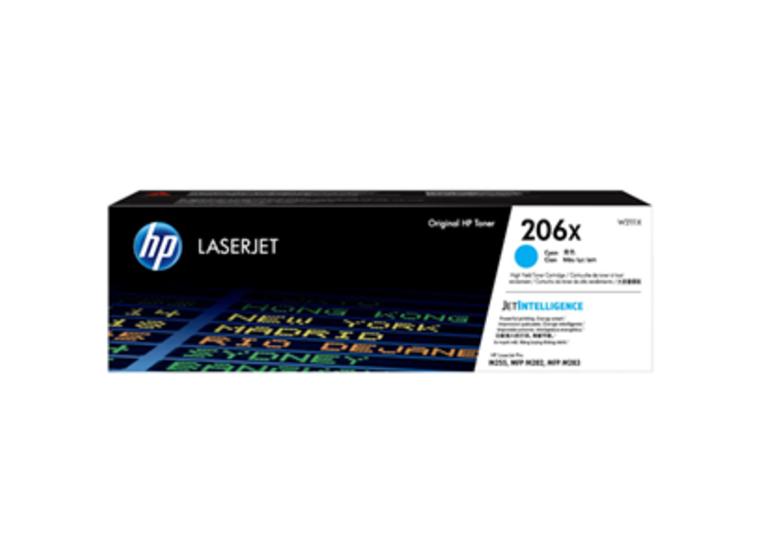 product image for HP 206X Cyan High Yield Toner