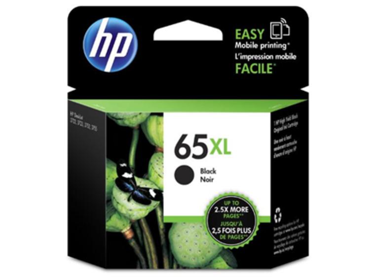 product image for HP 65XL Black High Yield Ink Cartridge