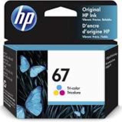 image of HP 67 Tri-Colour Ink Cartridge