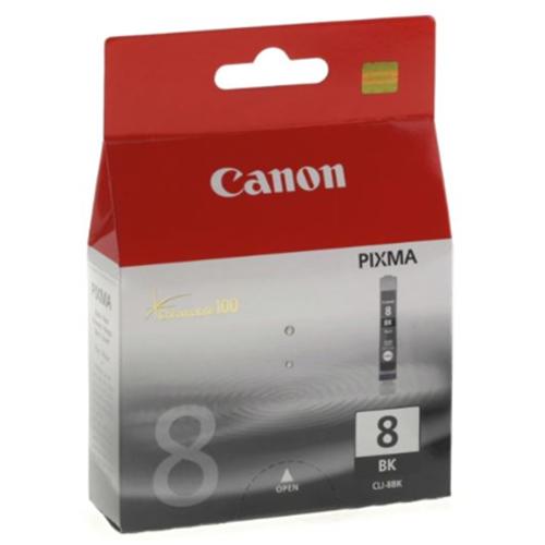 image of Canon CLI8BK Black Ink Cartridge
