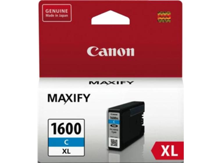 product image for Canon PGI1600XLC Cyan High Yield Ink Cartridge