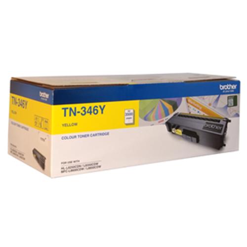 image of Brother TN-346Y Yellow High Yield Toner