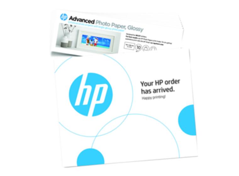 product image for HP Advanced Photo Paper Glossy 4x12in 10 Sheets