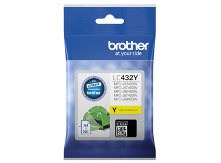 product image for Brother LC432Y Yellow Ink Cartridge