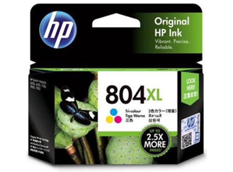 product image for HP 804XL Tri-Colour High Yield Ink Cartridge