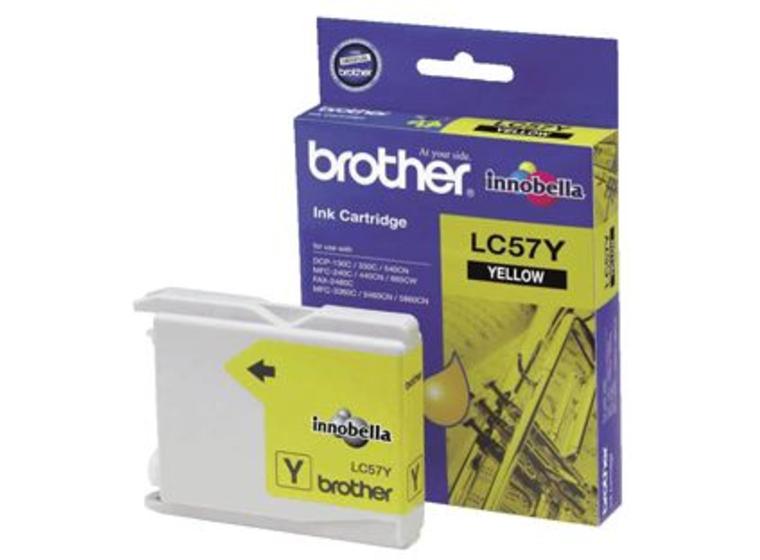 product image for Brother LC57Y Yellow Ink Cartridge