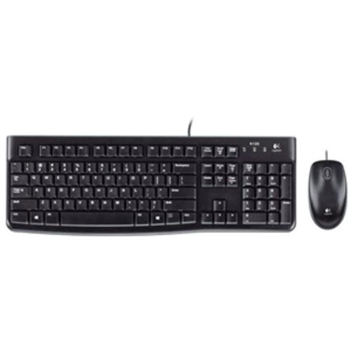 image of Logitech MK120 USB Wired Keyboard and Mouse