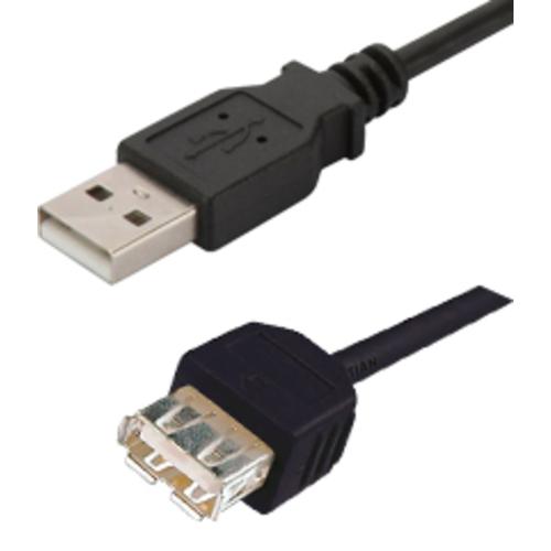 image of Digitus USB 2.0 Type A (M) to USB Type A (F) 5m Extension Cable