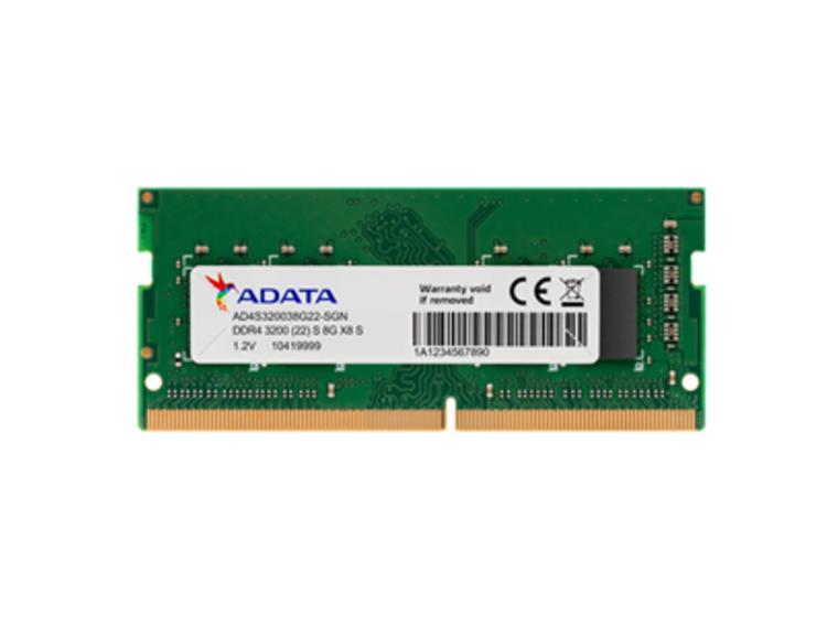 product image for ADATA 8GB DDR4-3200 1024x8 SODIMM Lifetime wty