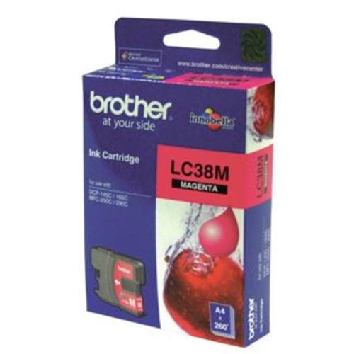 image of Brother LC38M Magenta Ink Cartridge