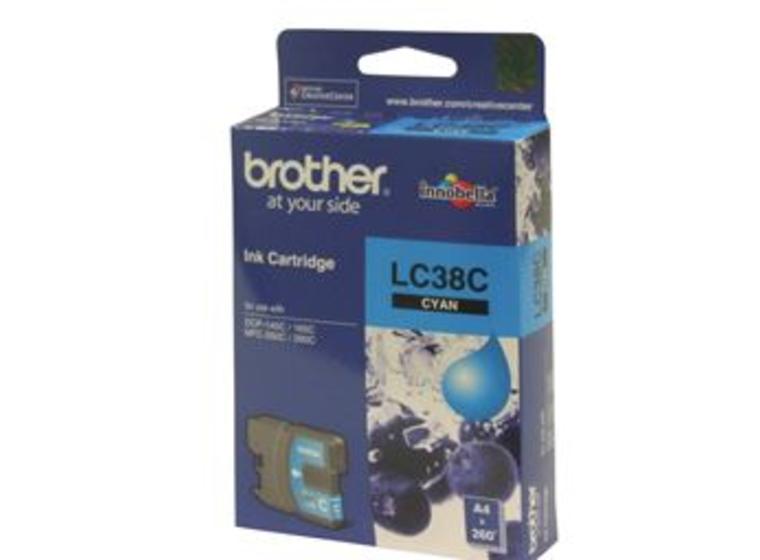 product image for Brother LC38C Cyan Ink Cartridge
