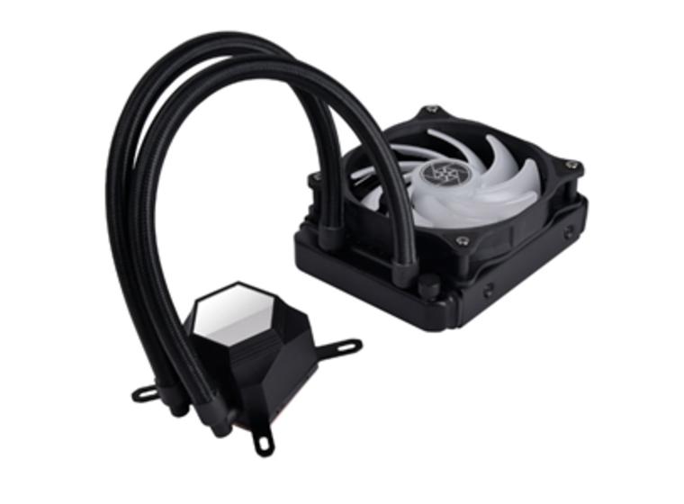 product image for SilverStone PF120-ARGB-V2 PermaFrost Liquid Cooler - Single Fan
