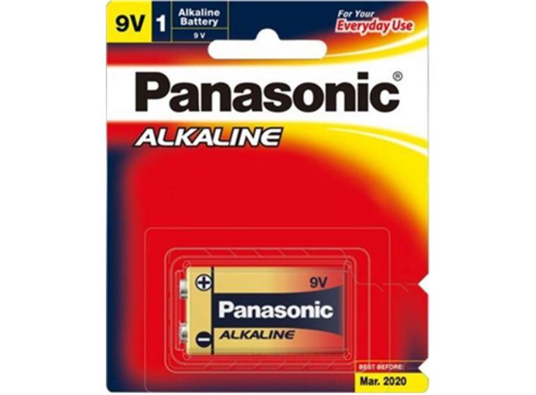 product image for Panasonic 9V Alkaline Battery 1 Pack