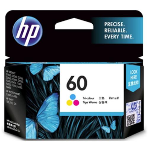 image of HP 60 Tri-Colour Ink Cartridge