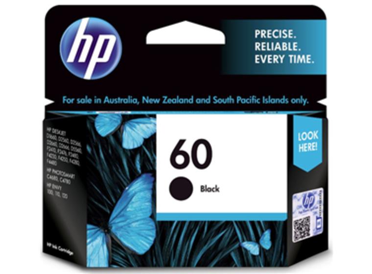 product image for HP 60 Black Ink Cartridge