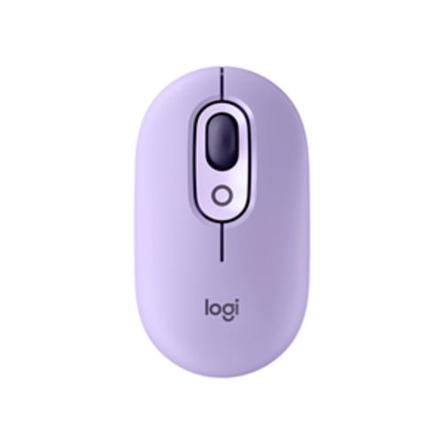 image of Logitech POP Mouse with emoji - Lavender
