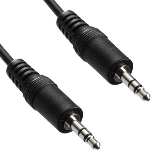 image of Digitus 3.5mm (M) to 3.5mm (M) Aux 2.5m Stereo Audio Cable